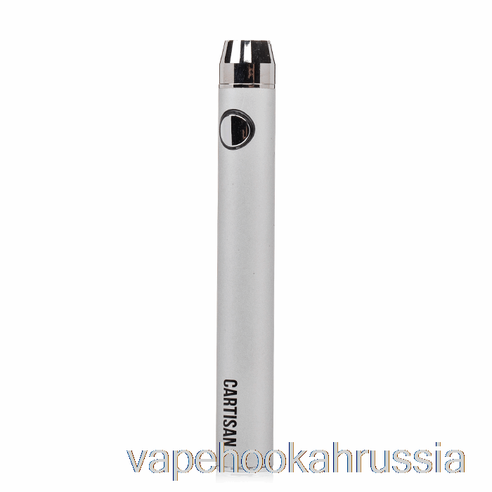 Vape Juicer Cartisan Button VV 900 аккумулятор с двойной зарядкой 510 [usb-c] серебристый